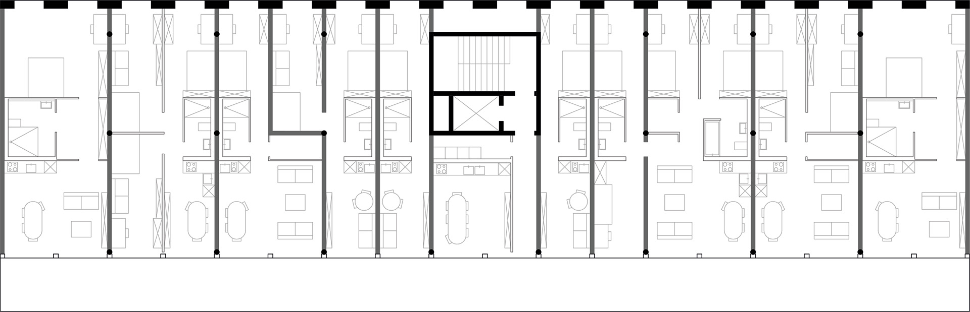 Grundriss Regelgeschoss Wohnen